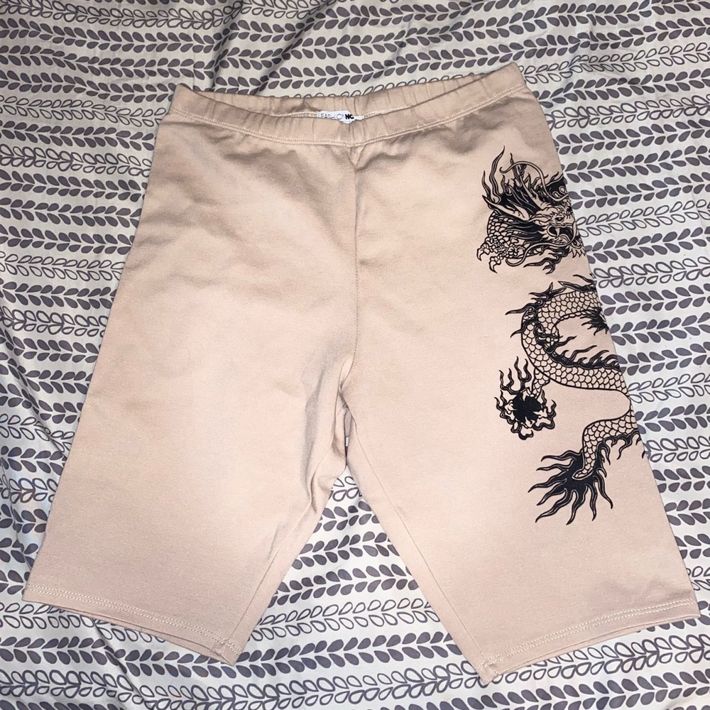 Dragon Biker Shorts